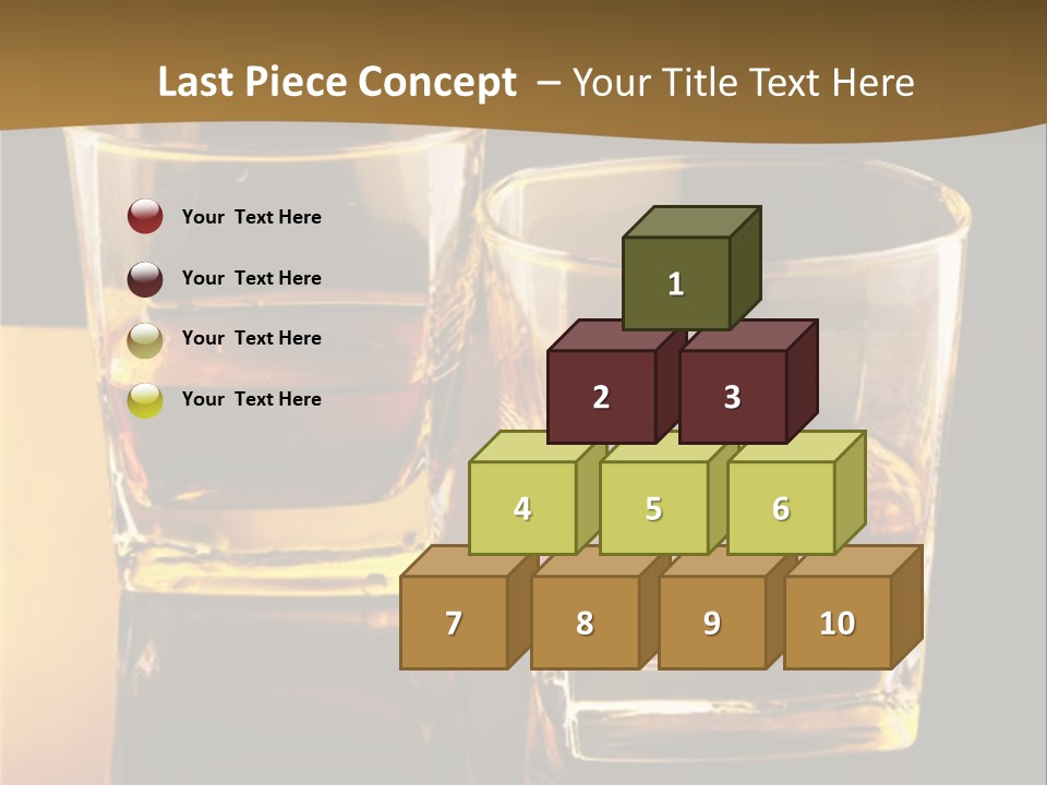 Alcohol Brandy Whiskey PowerPoint Template