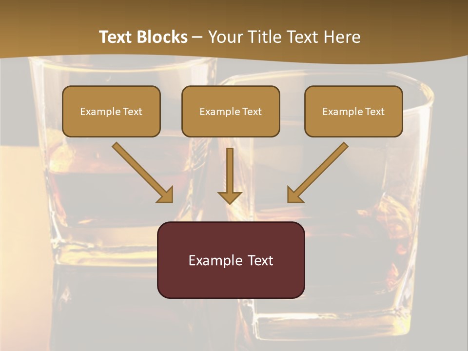 Alcohol Brandy Whiskey PowerPoint Template