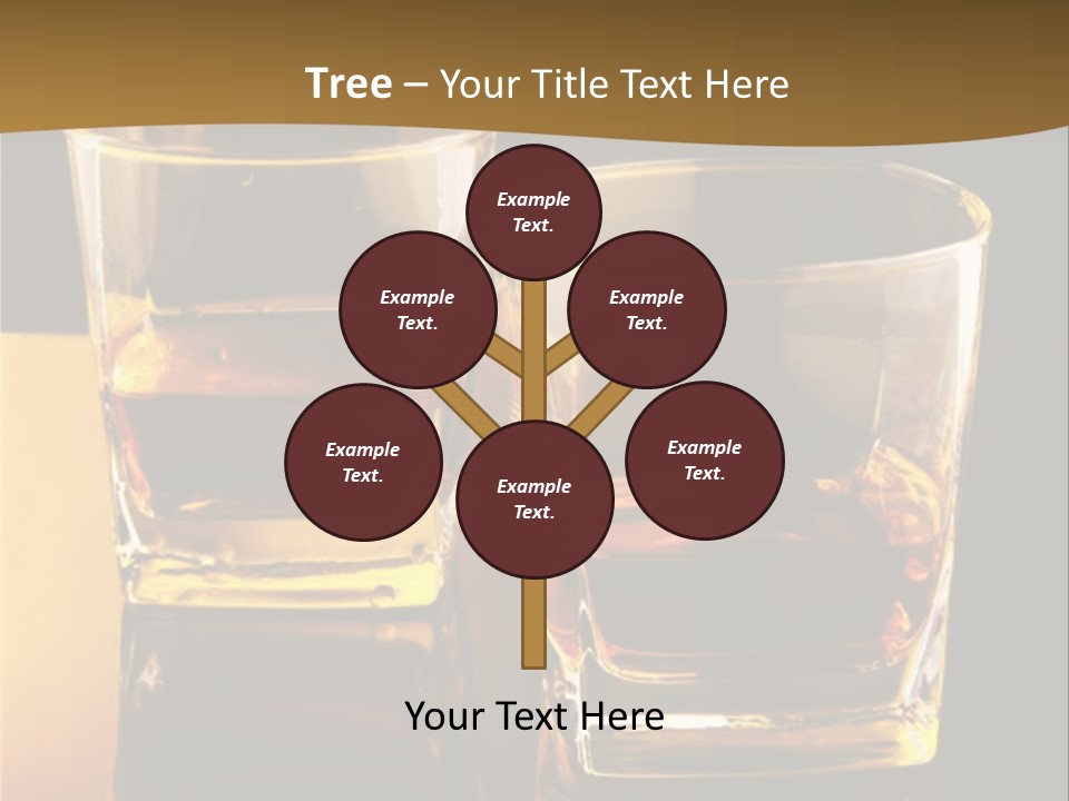 Alcohol Brandy Whiskey PowerPoint Template