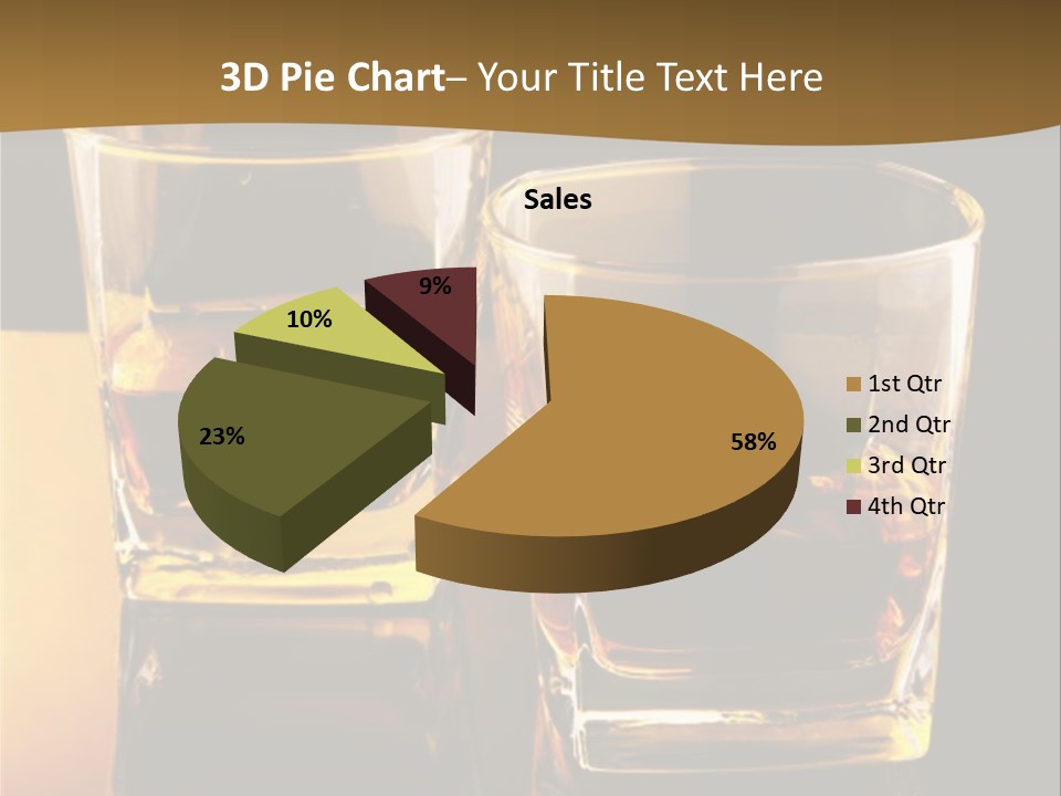 Alcohol Brandy Whiskey PowerPoint Template