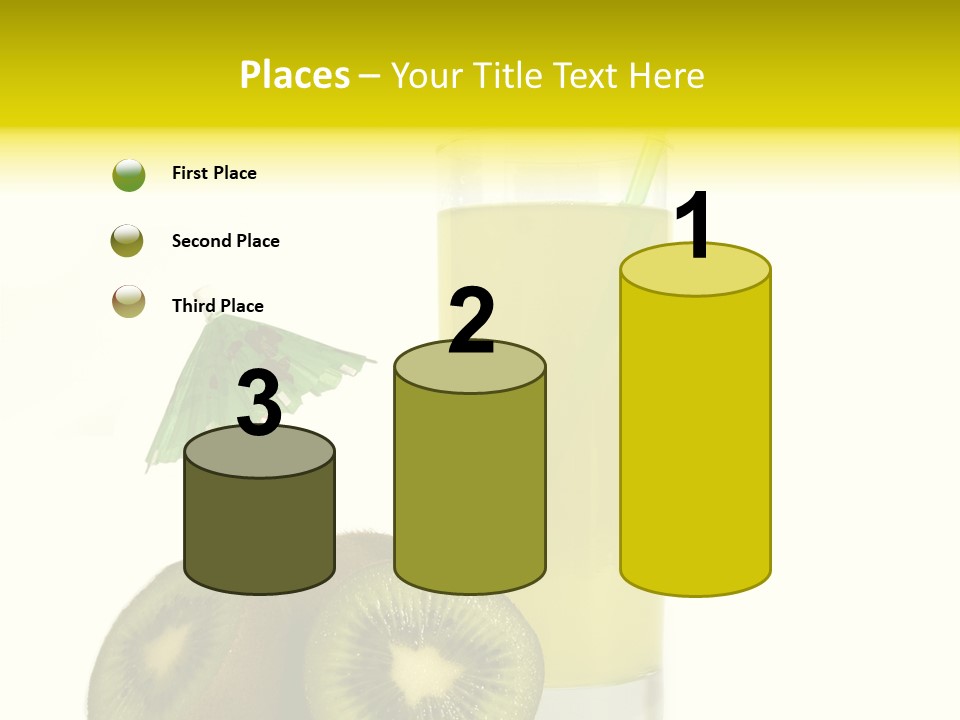 Summer Beverage Sweet PowerPoint Template