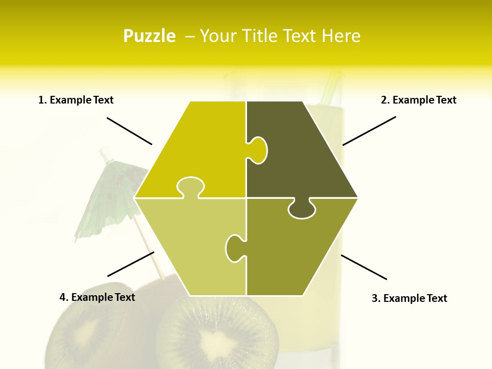 Summer Beverage Sweet PowerPoint Template