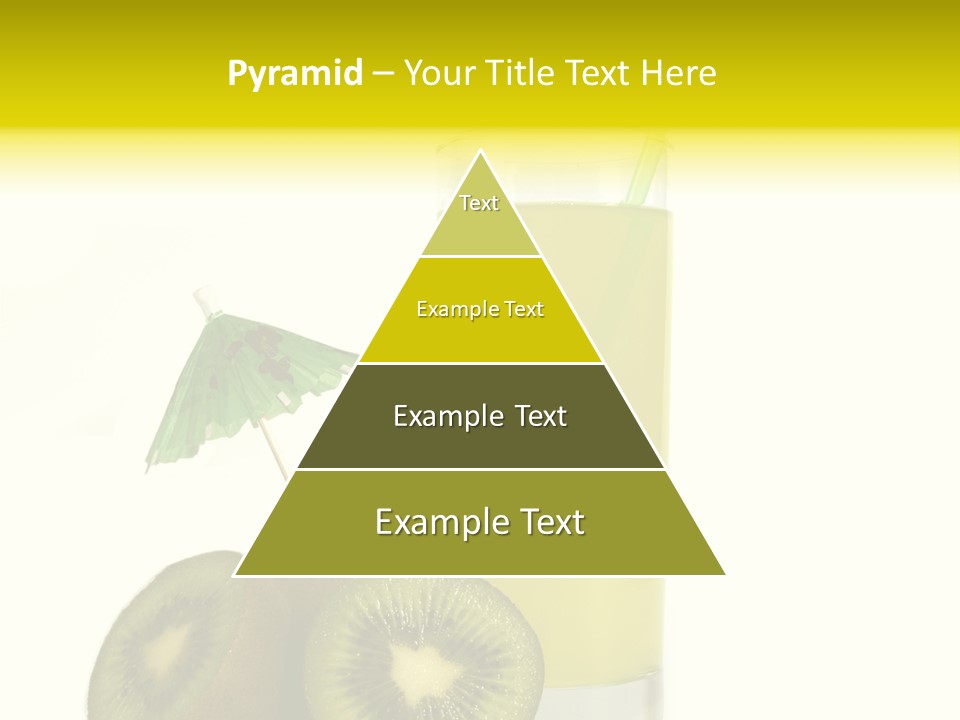 Summer Beverage Sweet PowerPoint Template