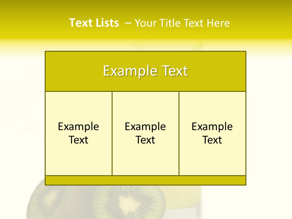 Summer Beverage Sweet PowerPoint Template
