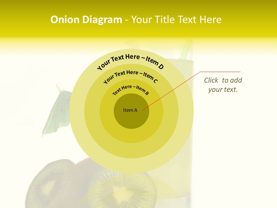 Summer Beverage Sweet PowerPoint Template