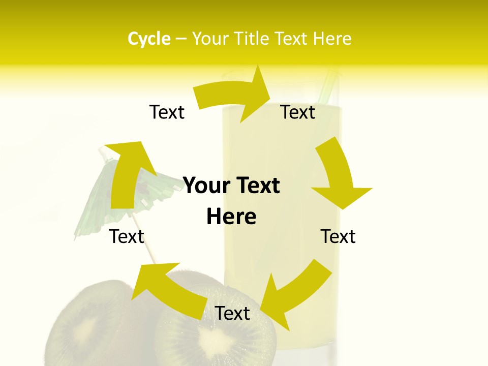 Summer Beverage Sweet PowerPoint Template