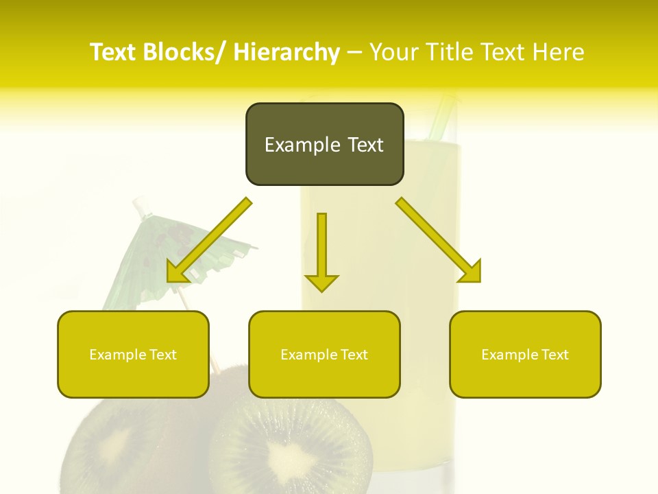 Summer Beverage Sweet PowerPoint Template
