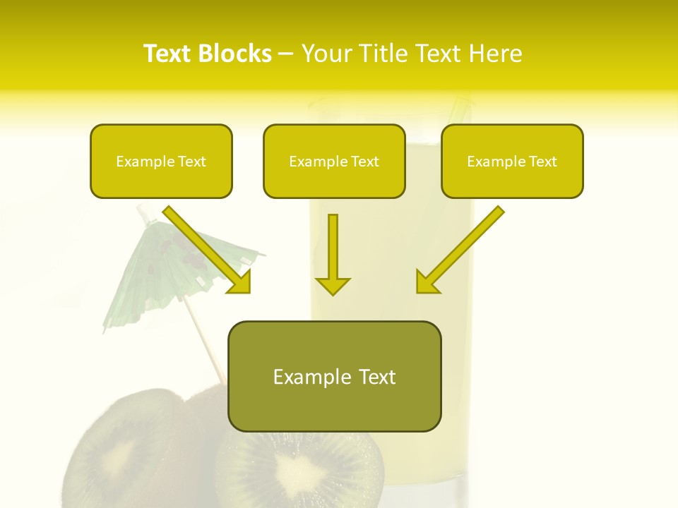 Summer Beverage Sweet PowerPoint Template