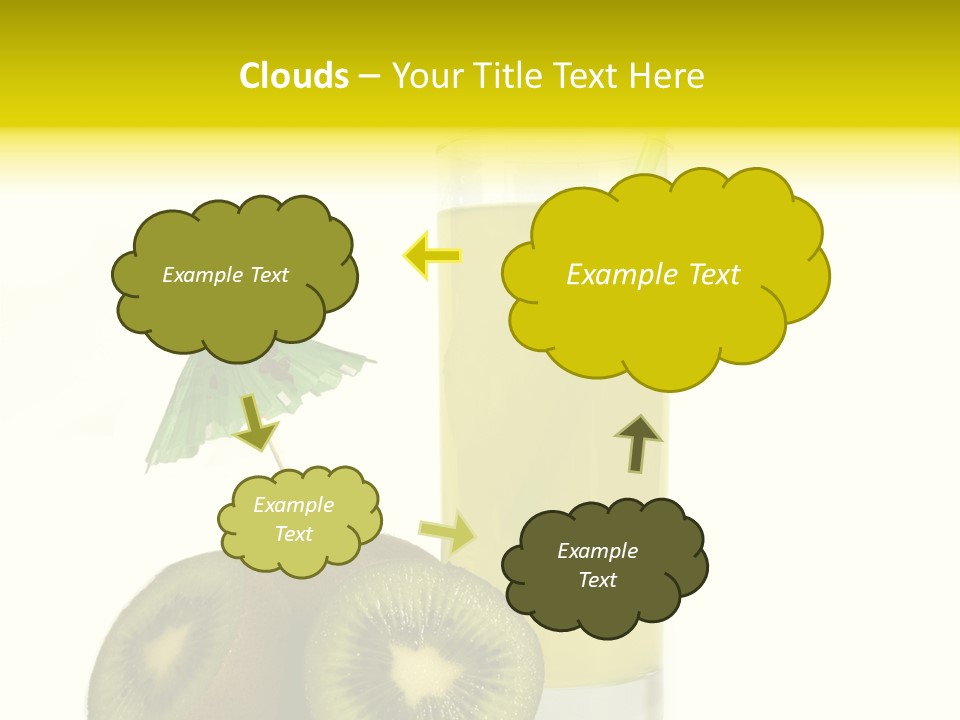 Summer Beverage Sweet PowerPoint Template