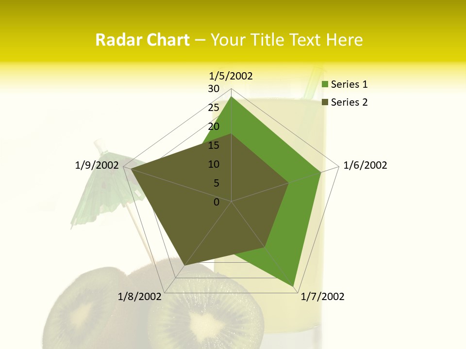 Summer Beverage Sweet PowerPoint Template