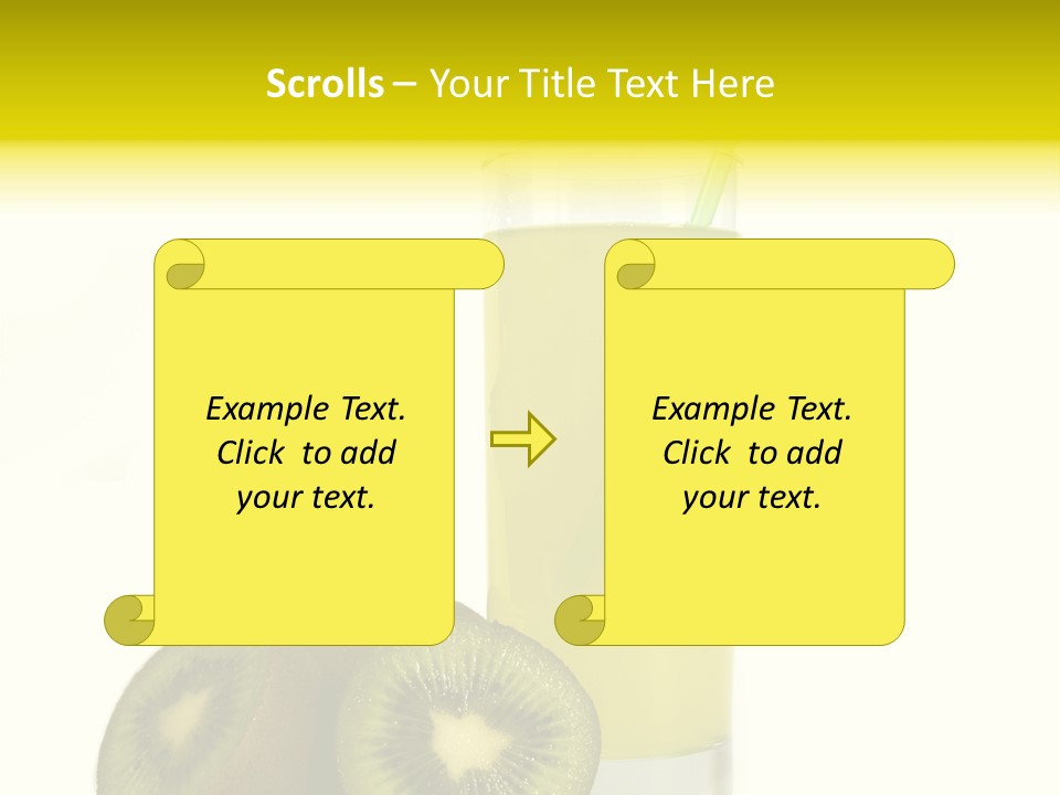 Summer Beverage Sweet PowerPoint Template