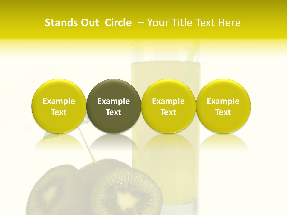 Summer Beverage Sweet PowerPoint Template