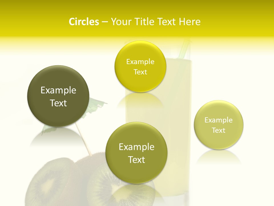 Summer Beverage Sweet PowerPoint Template