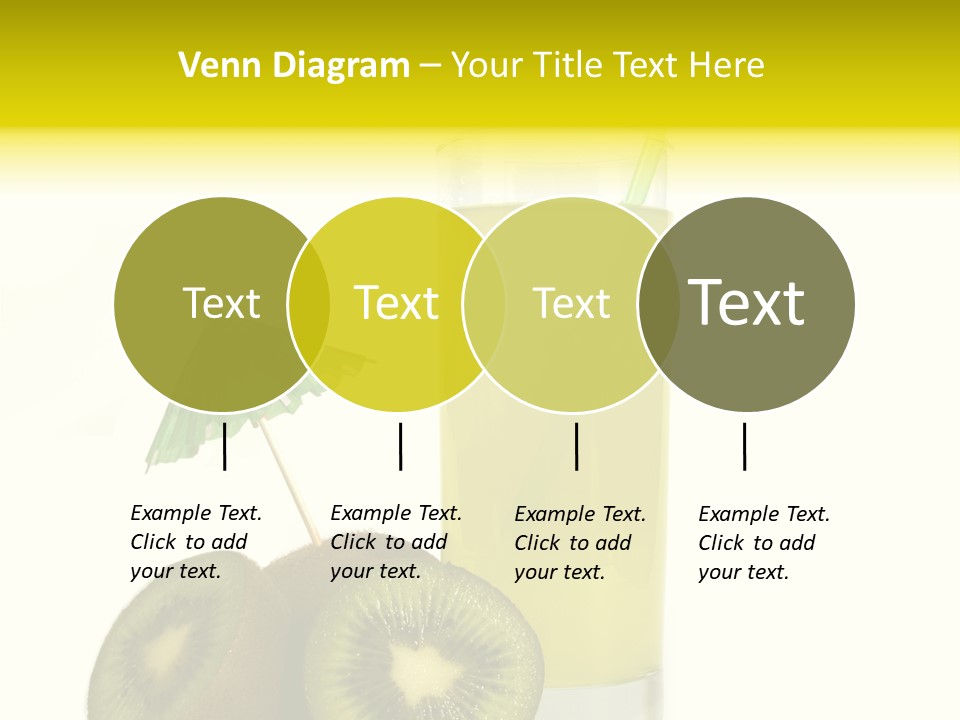 Summer Beverage Sweet PowerPoint Template