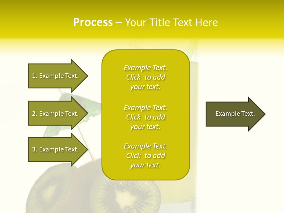 Summer Beverage Sweet PowerPoint Template