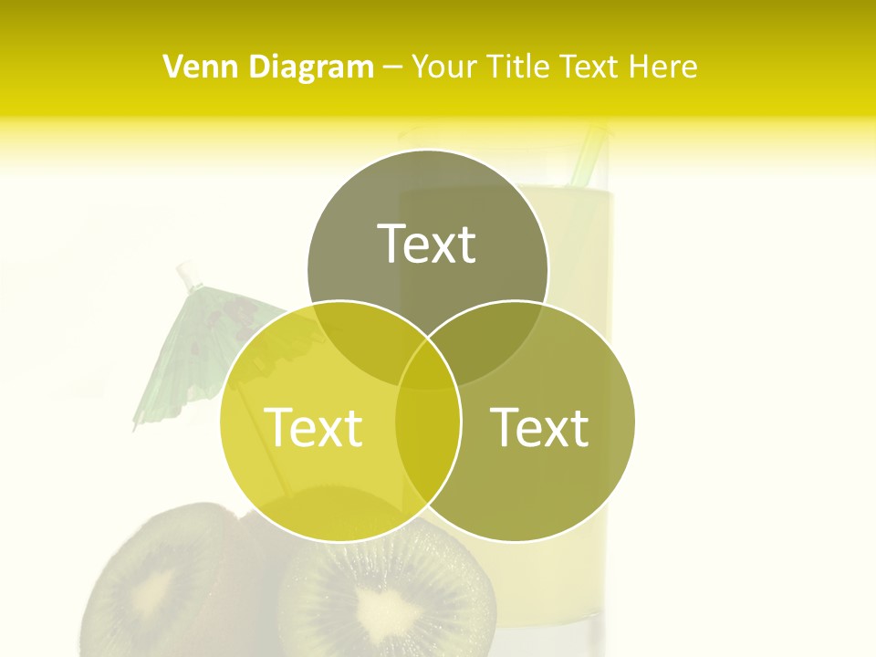 Summer Beverage Sweet PowerPoint Template