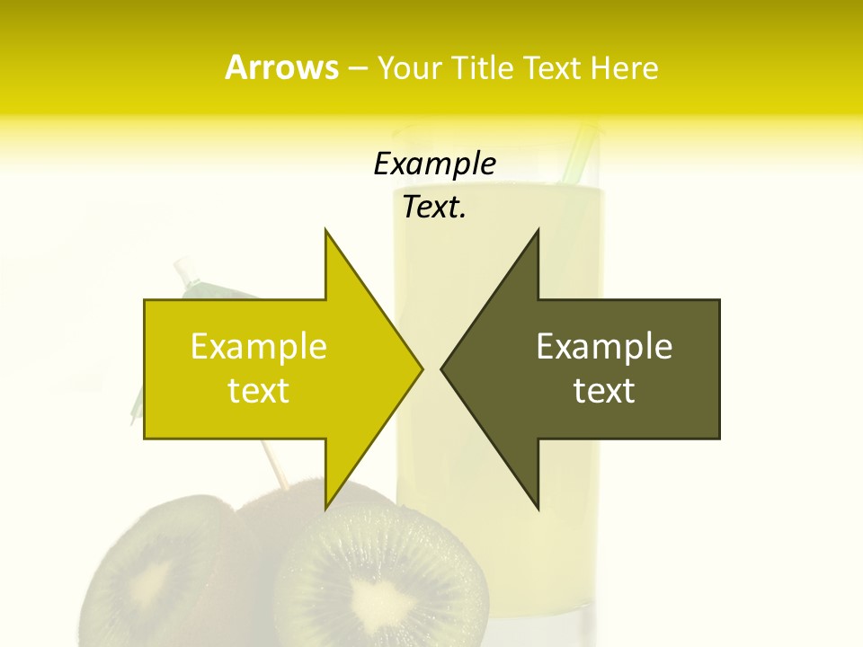 Summer Beverage Sweet PowerPoint Template