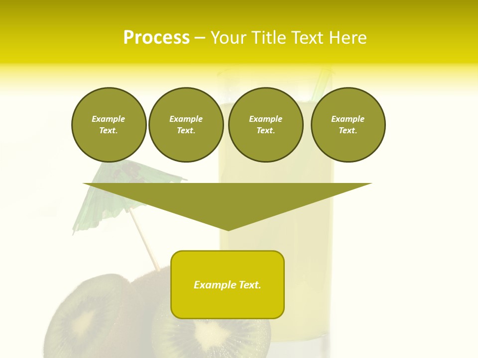 Summer Beverage Sweet PowerPoint Template