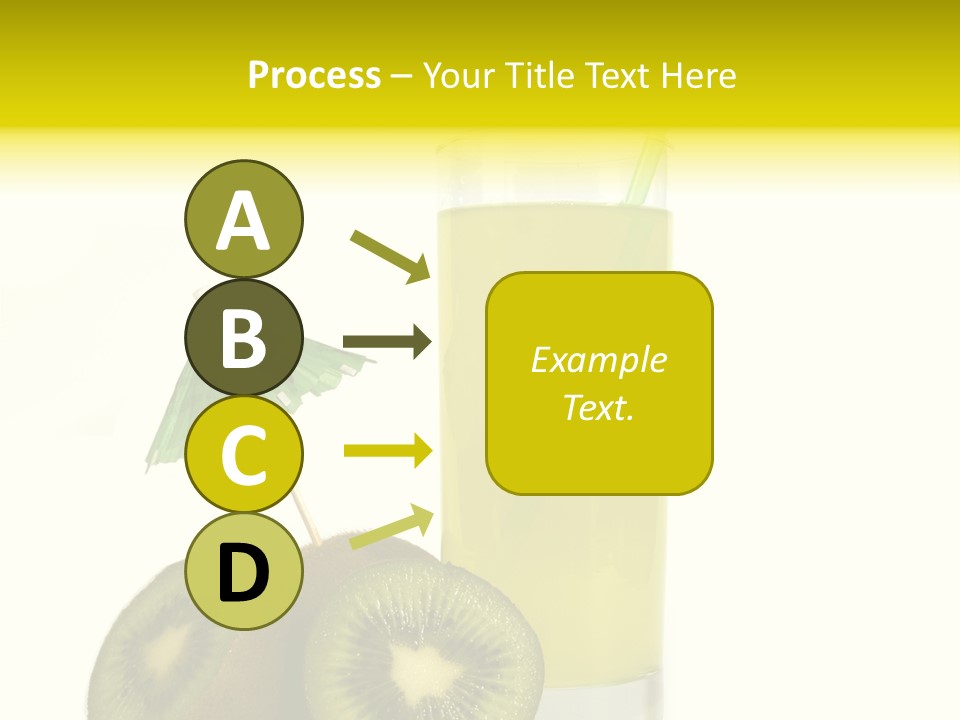 Summer Beverage Sweet PowerPoint Template