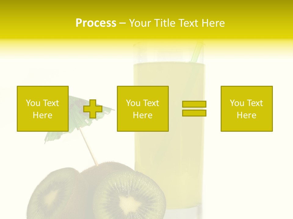Summer Beverage Sweet PowerPoint Template