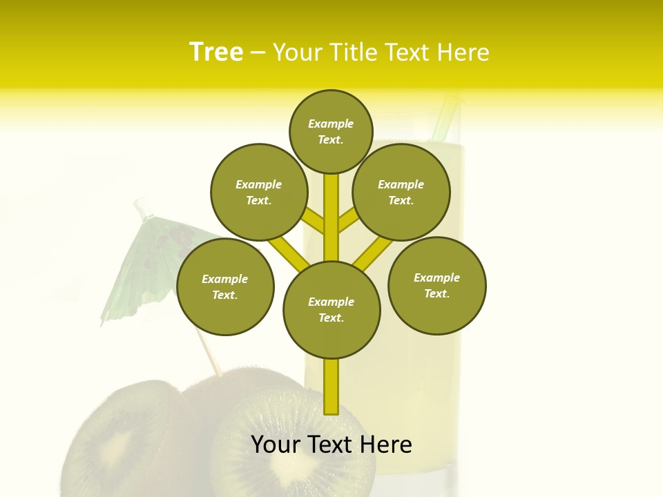 Summer Beverage Sweet PowerPoint Template