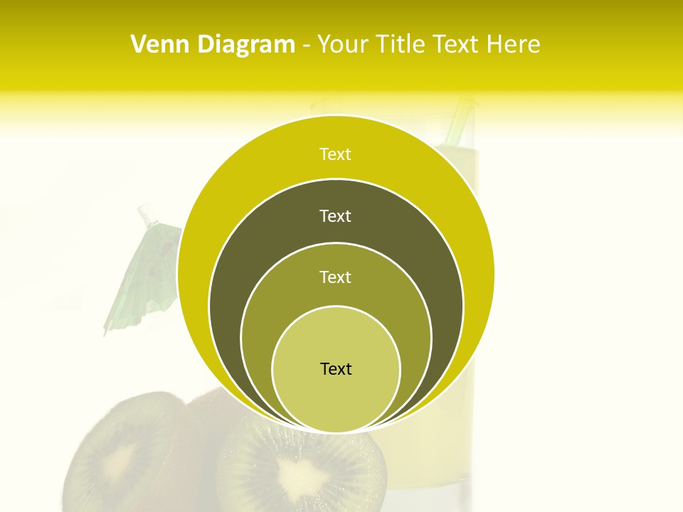 Summer Beverage Sweet PowerPoint Template