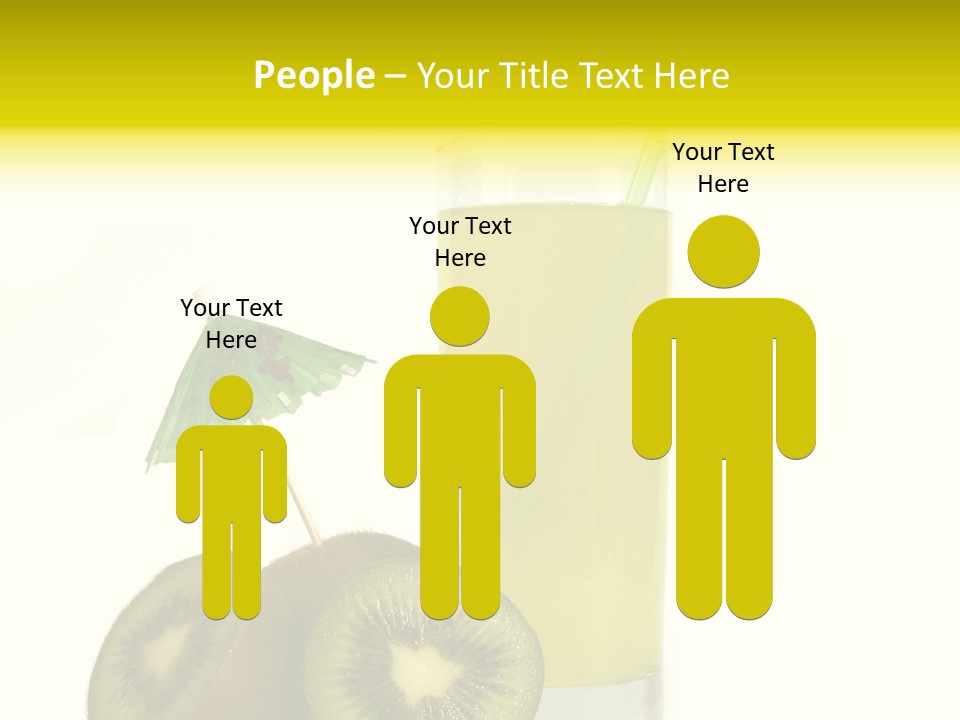 Summer Beverage Sweet PowerPoint Template