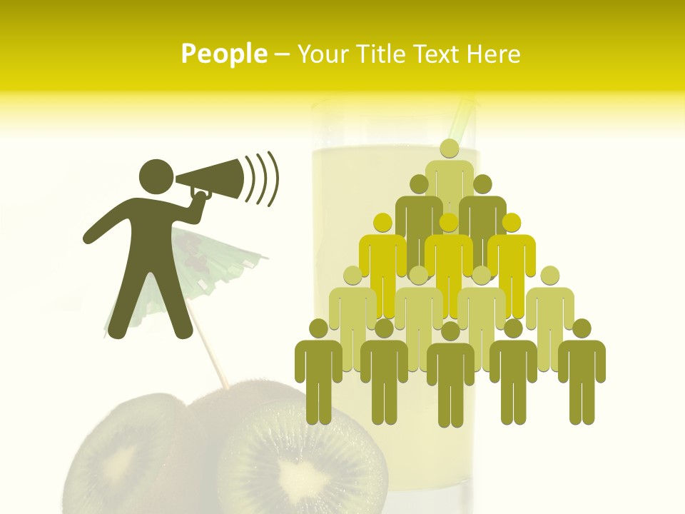 Summer Beverage Sweet PowerPoint Template