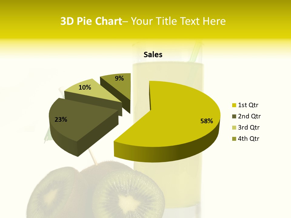 Summer Beverage Sweet PowerPoint Template