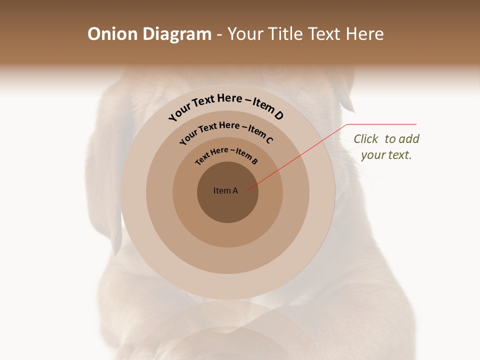 Square Image Brown Young PowerPoint Template