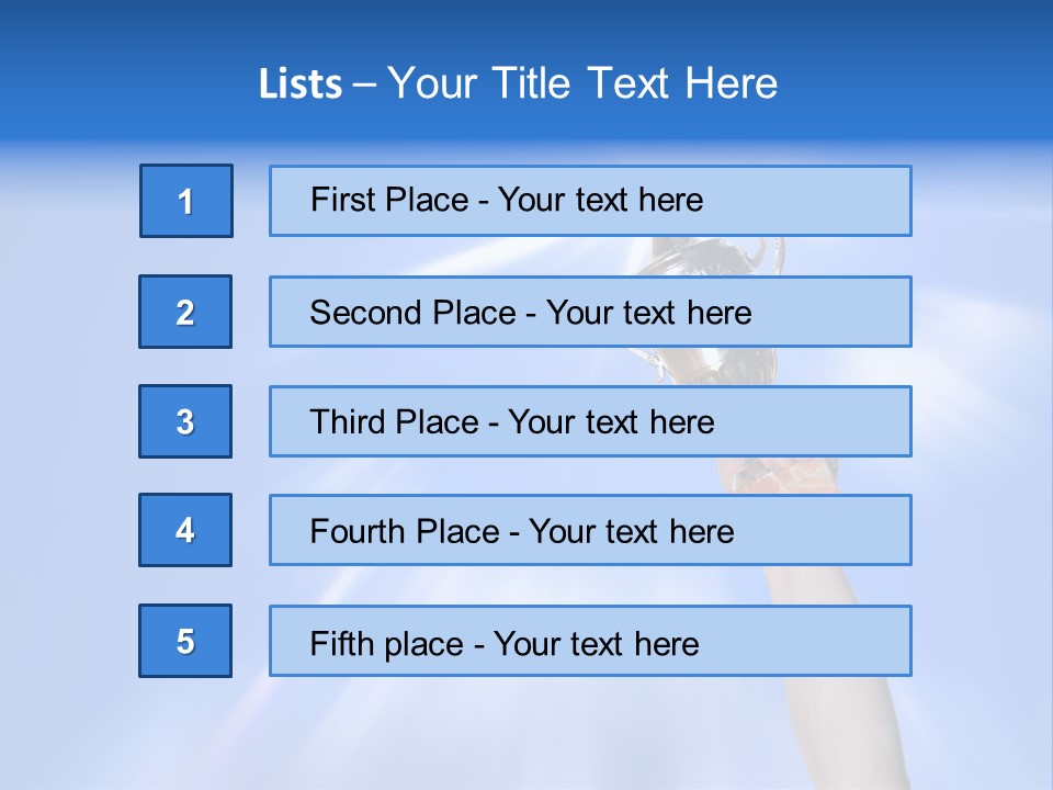 Reward Style Champ PowerPoint Template