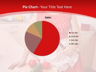 Surprised Dieting Portrait PowerPoint Template