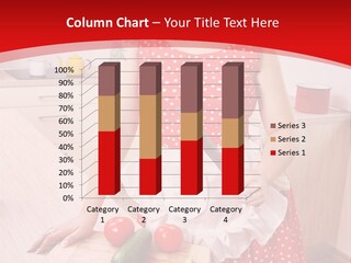 Surprised Dieting Portrait PowerPoint Template