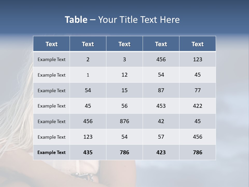 Room Together Writing PowerPoint Template