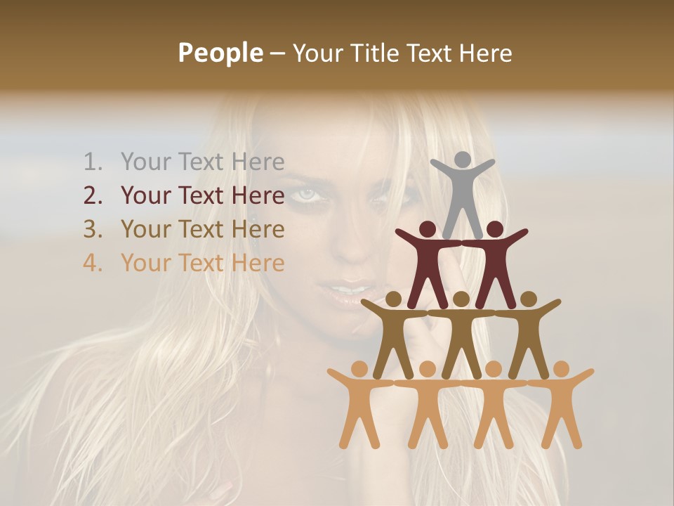 Trategy Toon Together PowerPoint Template