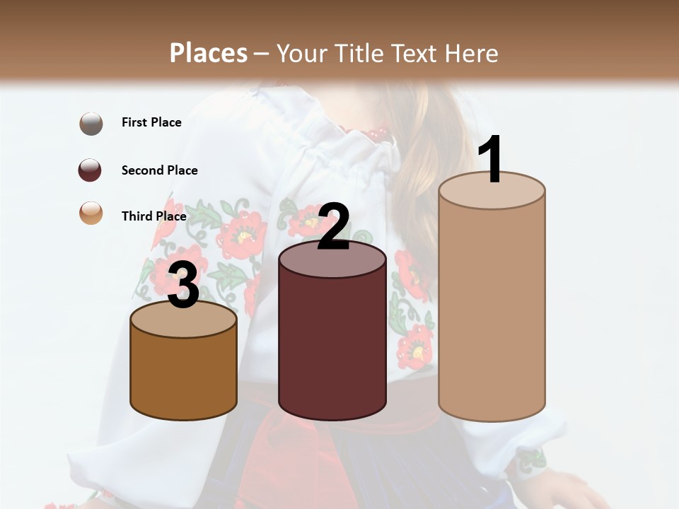 Beauty Wreath Costume PowerPoint Template