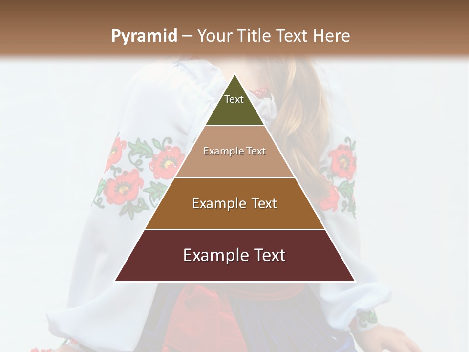 Beauty Wreath Costume PowerPoint Template