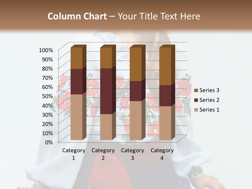 Beauty Wreath Costume PowerPoint Template