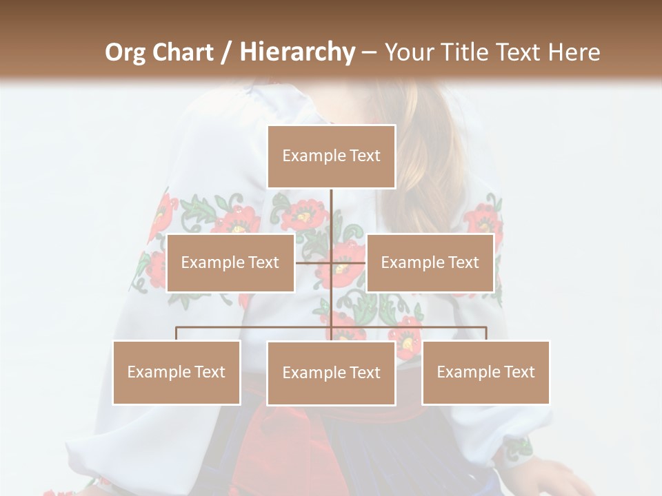 Beauty Wreath Costume PowerPoint Template