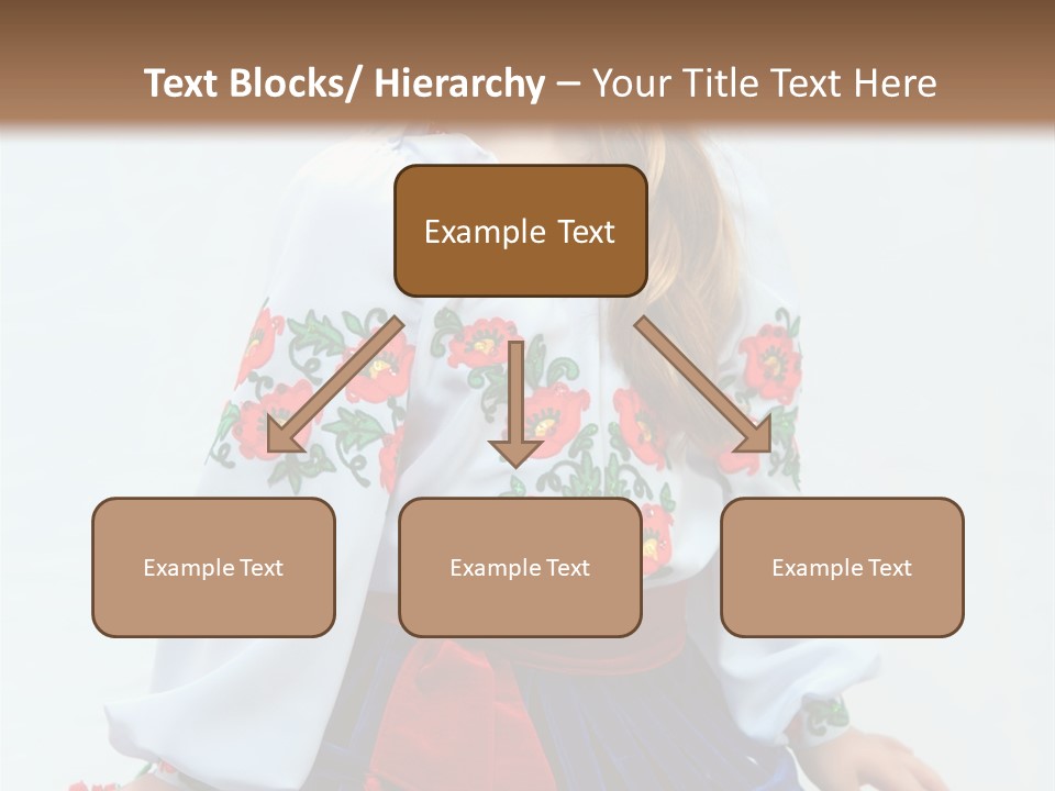 Beauty Wreath Costume PowerPoint Template