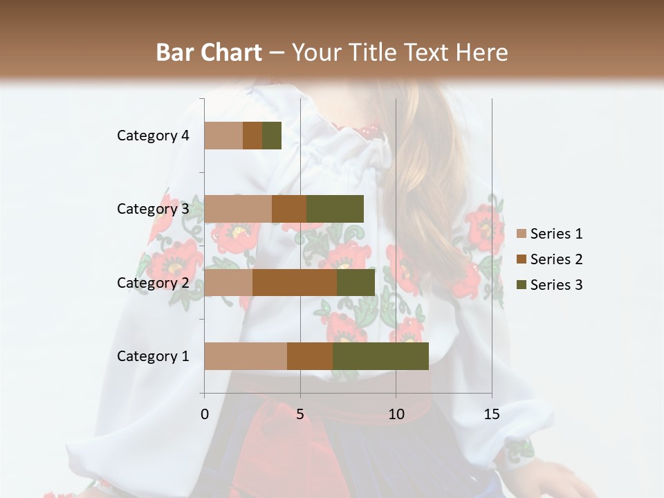 Beauty Wreath Costume PowerPoint Template