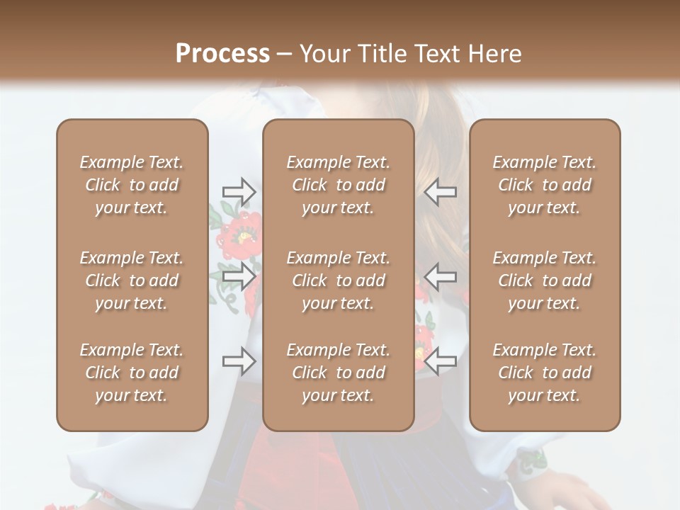 Beauty Wreath Costume PowerPoint Template