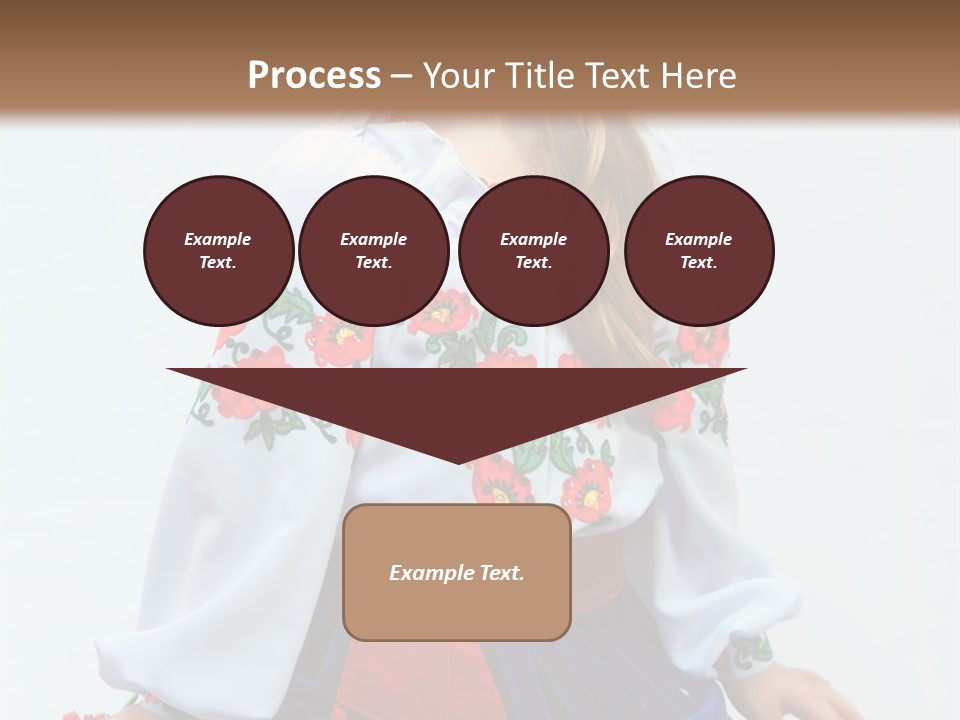 Beauty Wreath Costume PowerPoint Template