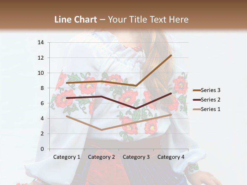 Beauty Wreath Costume PowerPoint Template