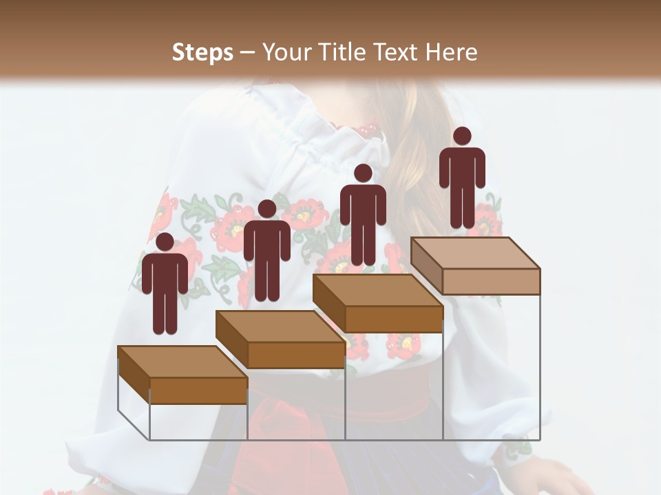 Beauty Wreath Costume PowerPoint Template