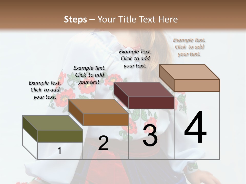 Beauty Wreath Costume PowerPoint Template