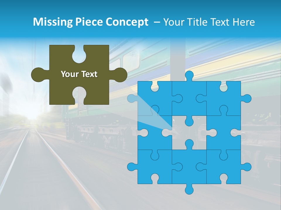 Scenic Transportation Transport PowerPoint Template