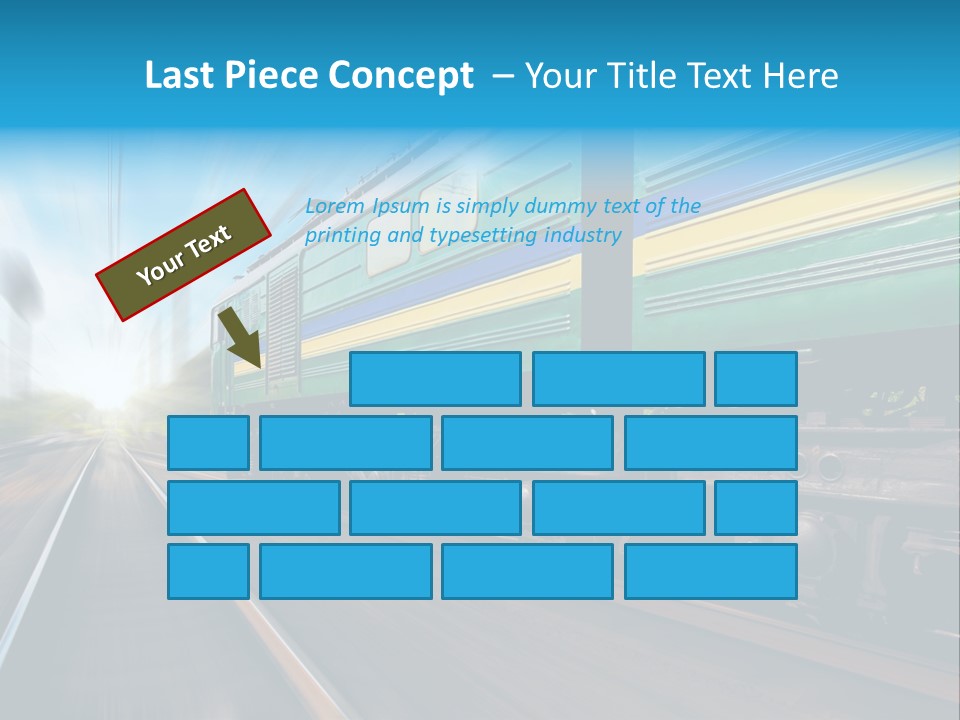 Scenic Transportation Transport PowerPoint Template