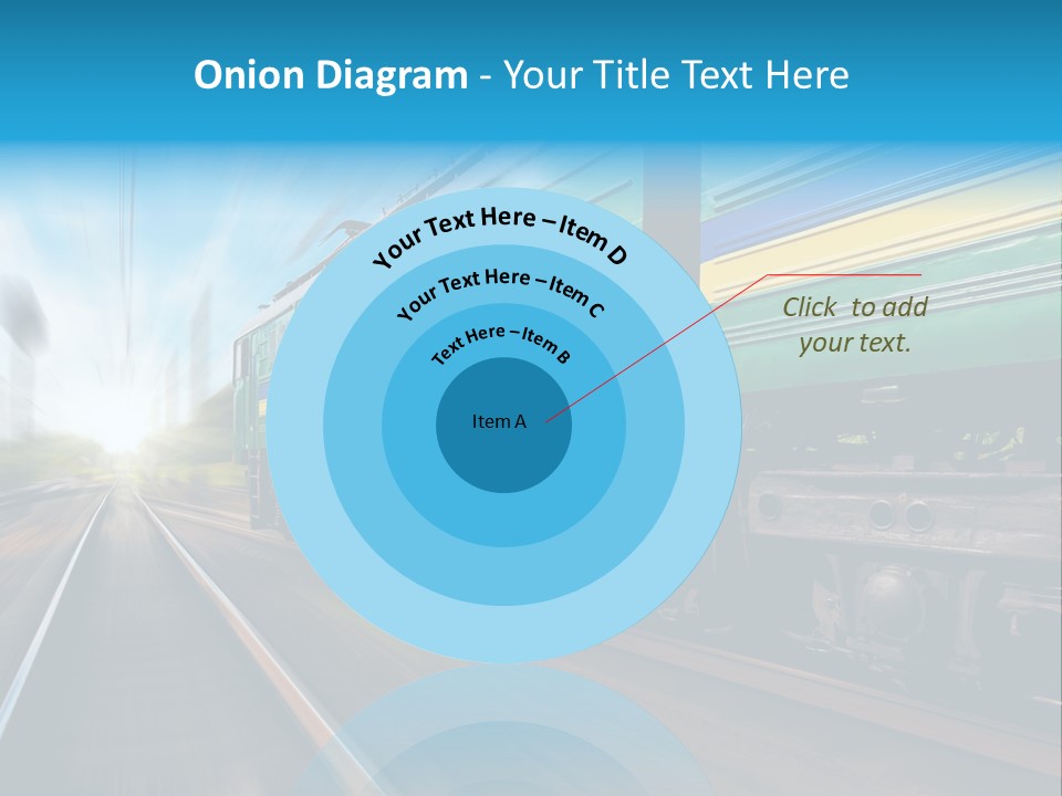 Scenic Transportation Transport PowerPoint Template