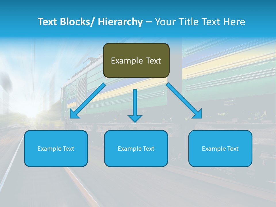 Scenic Transportation Transport PowerPoint Template